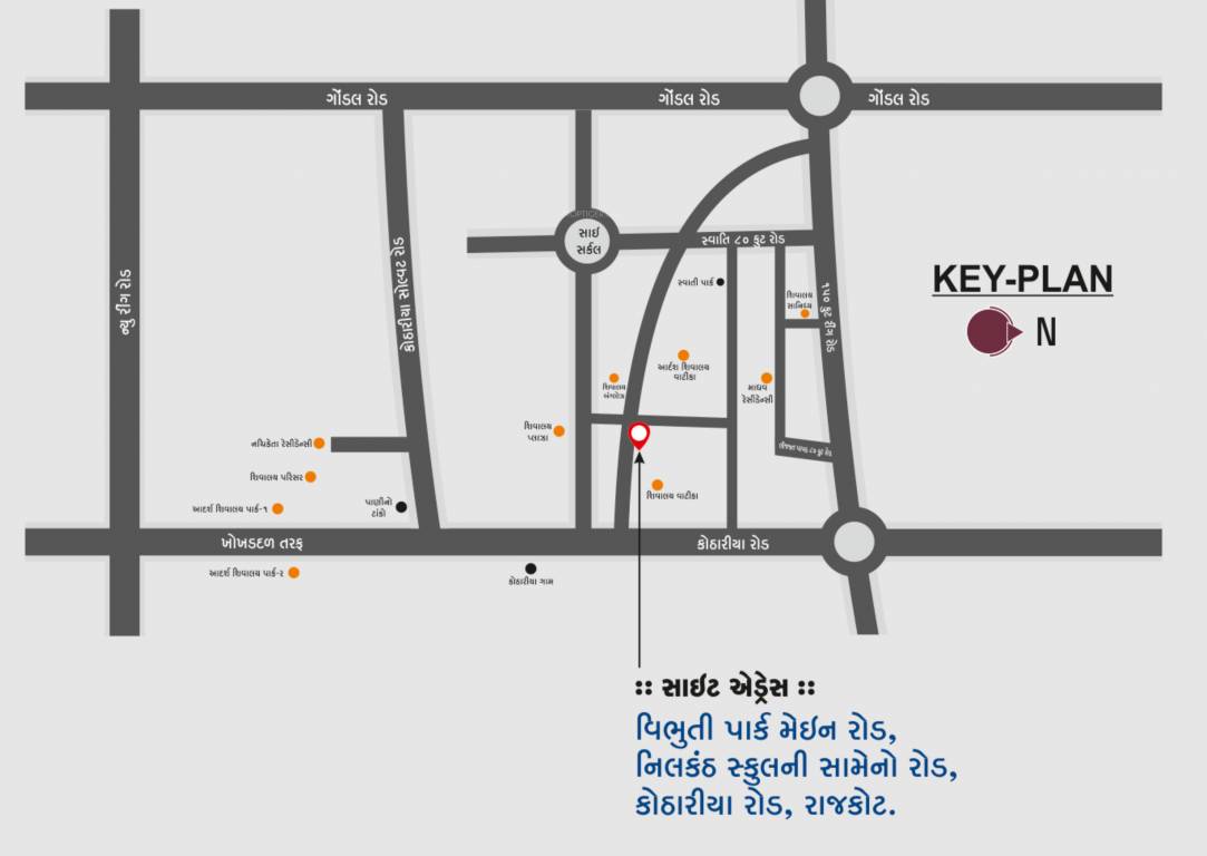 nachiketa hills Location Plan