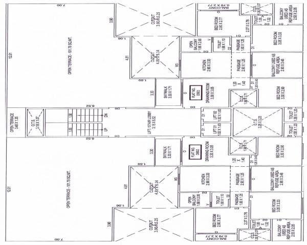 Block D Cluster Plan from 1st to 8th Floor regalia Block D Cluster Plan from 1st to 8th Floor