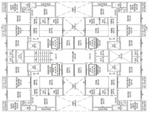 Block H Cluster Plan from 1st to 8th Floor regalia Block H Cluster Plan from 1st to 8th Floor