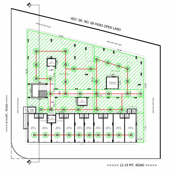  ratnam-serinity Tower A Cluster Plan for ground Floor