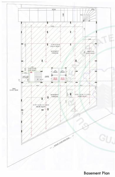 Tower A, B Cluster Plan For Basement sankalp-siddh-vivant Tower A, B Cluster Plan For Basement