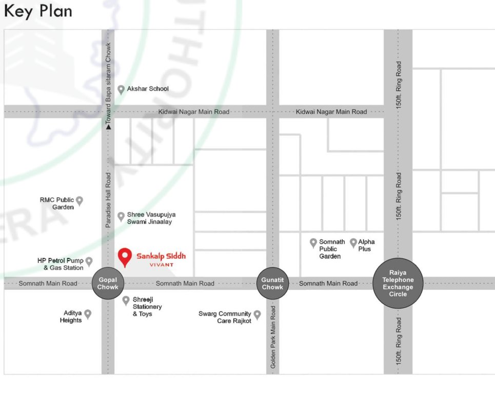  sankalp siddh vivant Location Plan