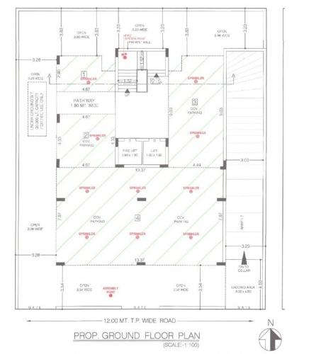 Shaswat Heights Cluster Plan from ground to 1st Floor shaswat-heights Shaswat Heights Cluster Plan from ground to 1st Floor