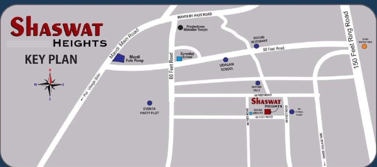  shaswat heights Location Plan
