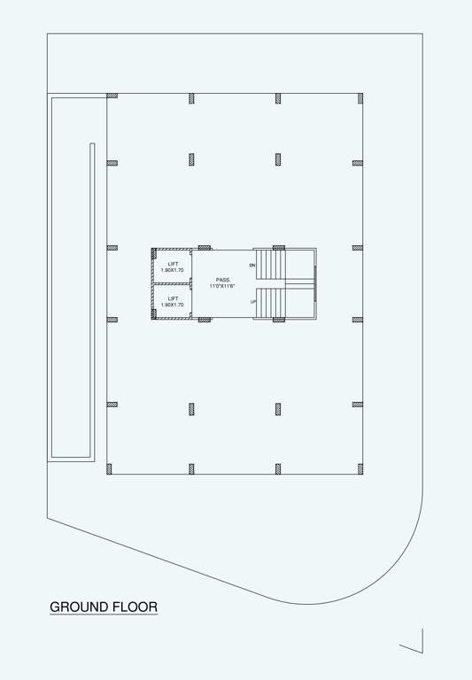  suvarna bhumi A Cluster Plan for ground Floor