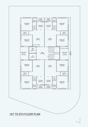  suvarna-bhumi A Cluster Plan from 1st to 6th Floor