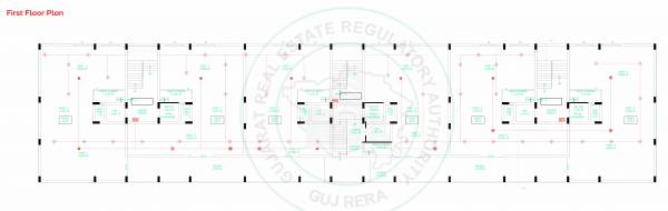  avenue Block A Cluster Plan for 1st Floor