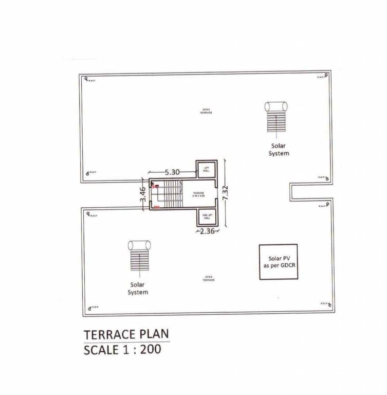 silver nest Tower A Cluster Plan for ground Floor
