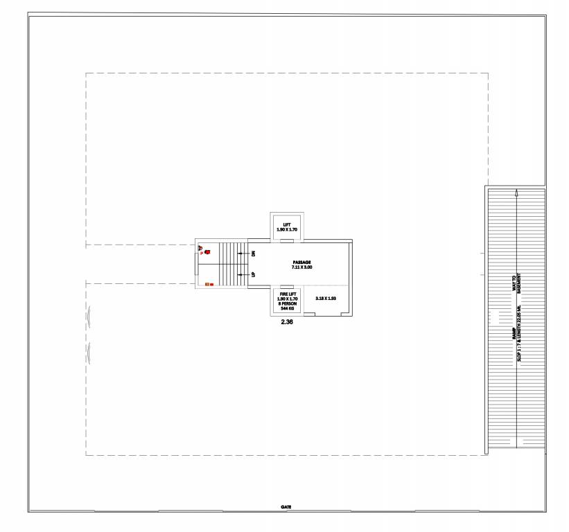 silver nest Tower A Cluster Plan for ground Floor