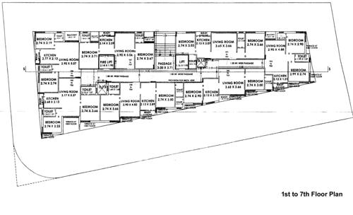  dream-land Dream Land Cluster Plan from 1st to 7th Floor