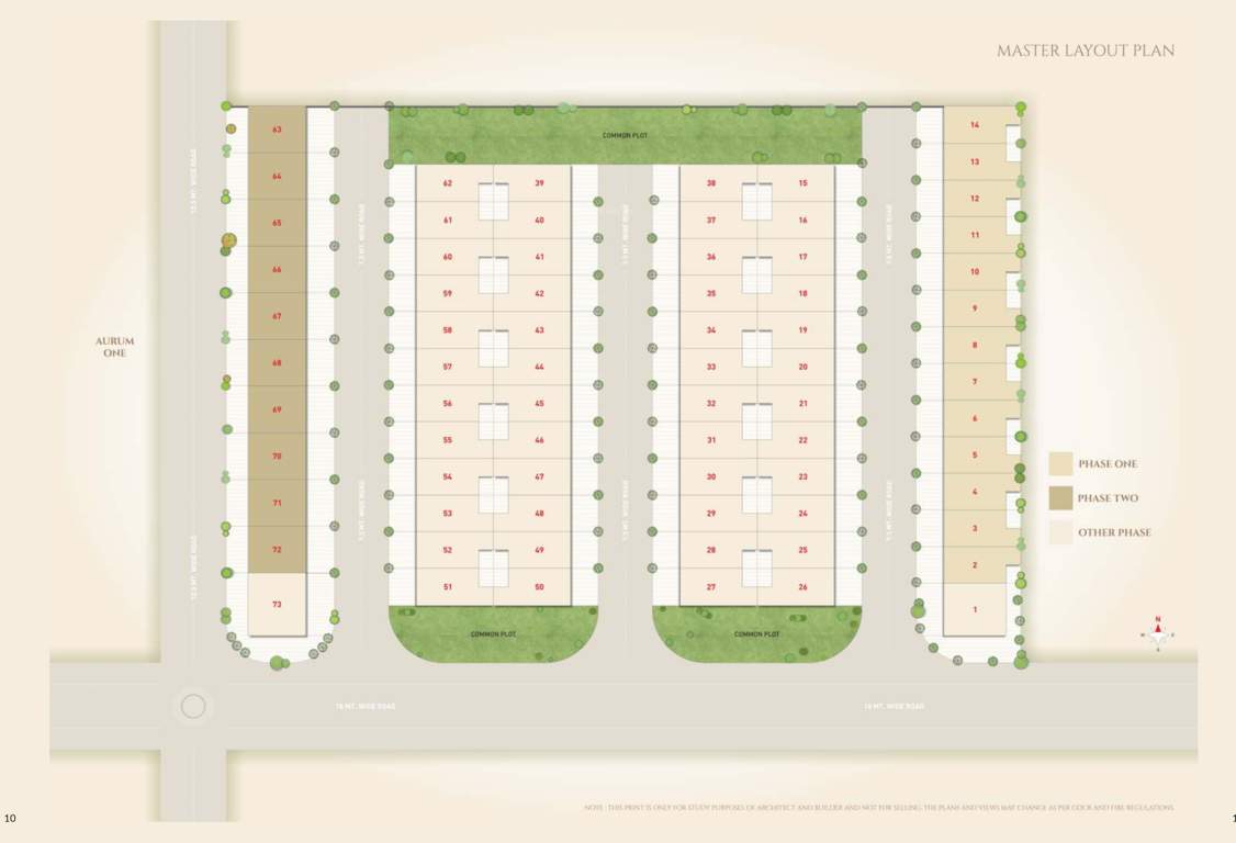  aurum residency phase 02 Master Plan