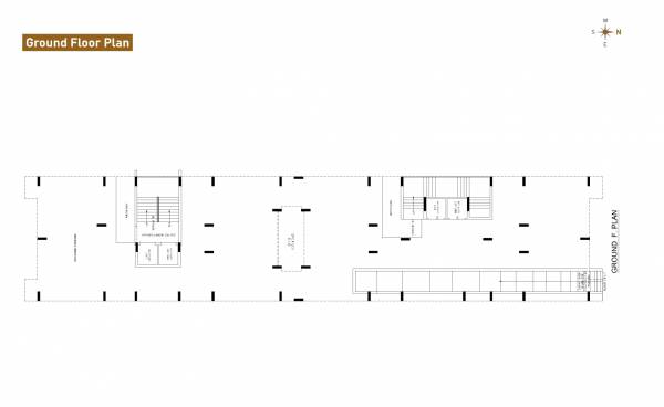 Tower A Cluster Plan for ground Floor atithi-heights Tower A Cluster Plan for ground Floor