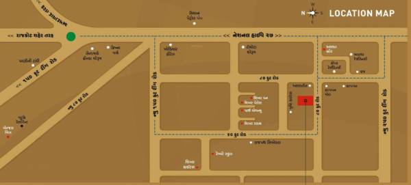 Location Plan atithi-heights Location Plan
