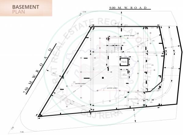 Shubh Vihar Cluster Plan for besment plan shubh-vihar Shubh Vihar Cluster Plan for besment plan