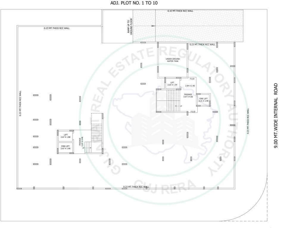 amarnath heights Layout Plan