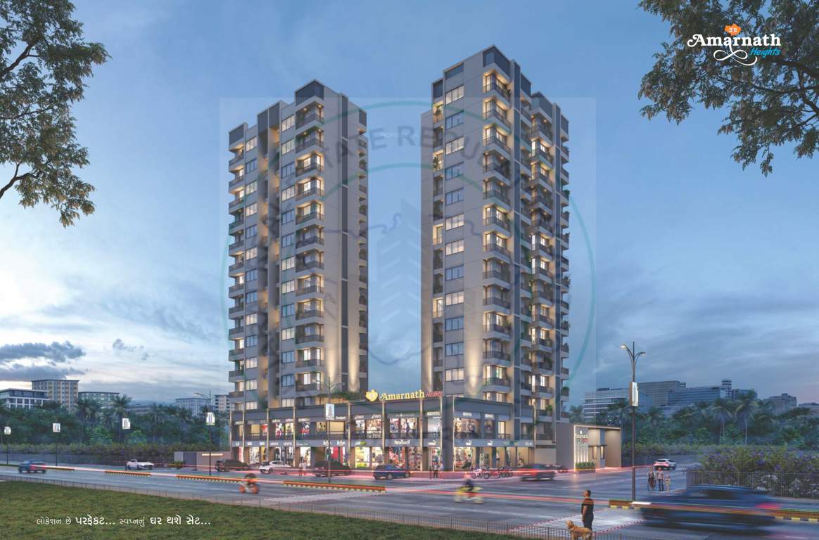 amarnath heights Elevation