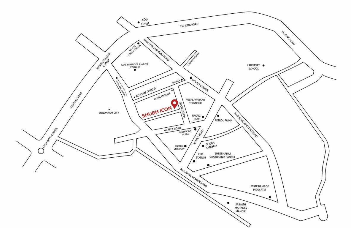  shubh icon Location Plan
