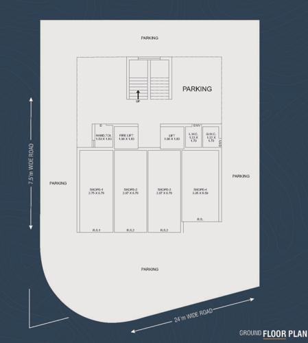  radheshyam-height Radheshyam Height Cluster Plan for ground Floor