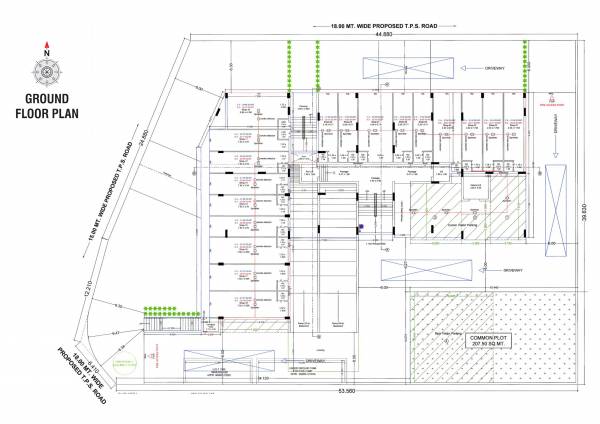  kunj-height A Cluster Plan for ground Floor