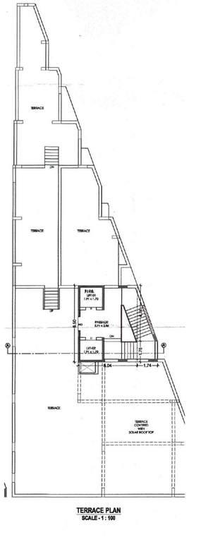  green meadows Tower A Cluster Plan for terraceFloor