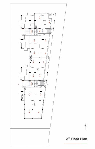  prashanti-twin Block B Cluster Plan for 2nd Floor
