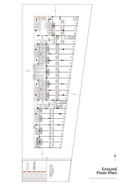  prashanti-twin Block B Cluster Plan for ground Floor