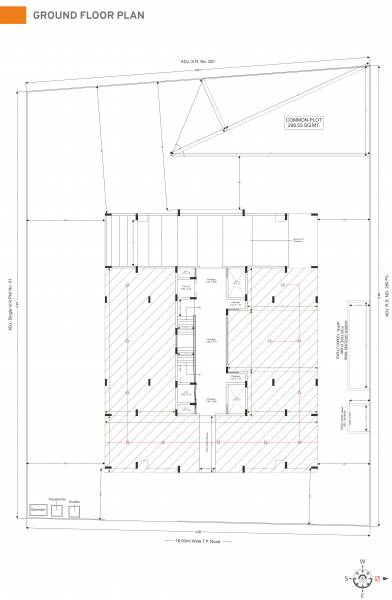 A Cluster Plan for ground Floor shreeji-prime A Cluster Plan for ground Floor
