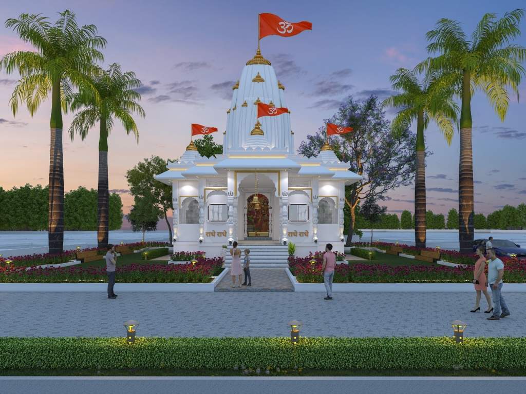  anaadi ananta avenue phase 1 Temple