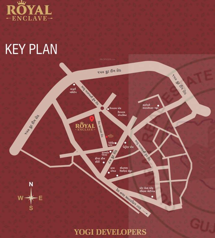 royal enclave Location Plan