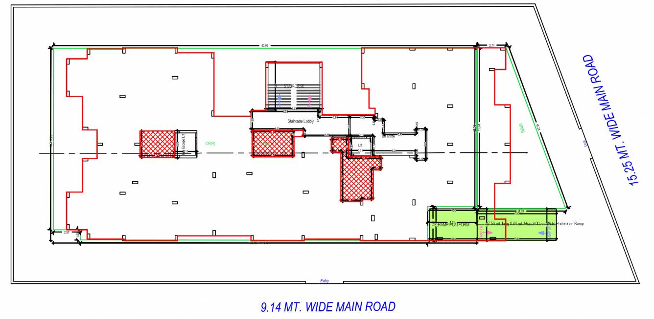  turhan tower Block A Cluster Plan for Parking Floor