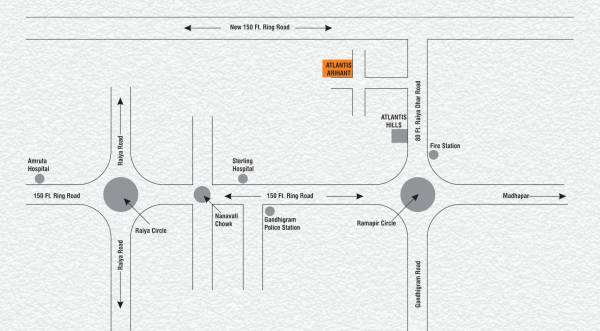 Location Plan atlantis-arihant-ii Location Plan