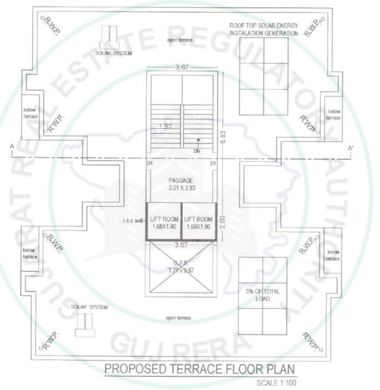  elegance Elegance Tower A Cluster Plan