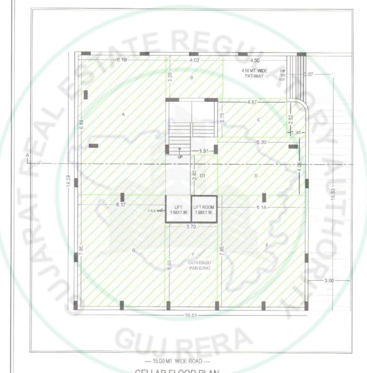  elegance Elegance Tower A Cluster Plan