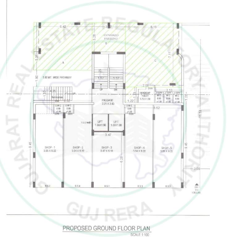  elegance Elegance Tower A Cluster Plan