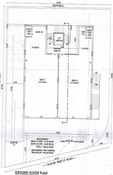  aalabh Tower A Cluster Plan for ground Floor