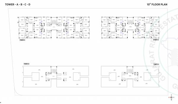  kasturi-meridian Tower C Cluster Plan for 10th Floor