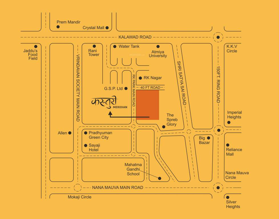  kasturi meridian Location Plan