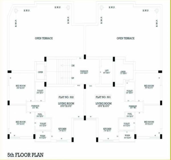  sama-developer A Cluster Plan for 5th Floor