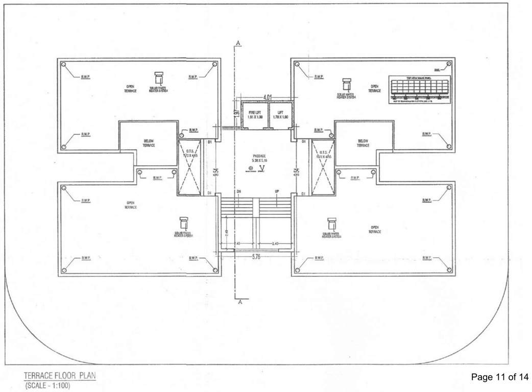 tanishq prime Tanishq Prime Cluster Plan for terrace Floor
