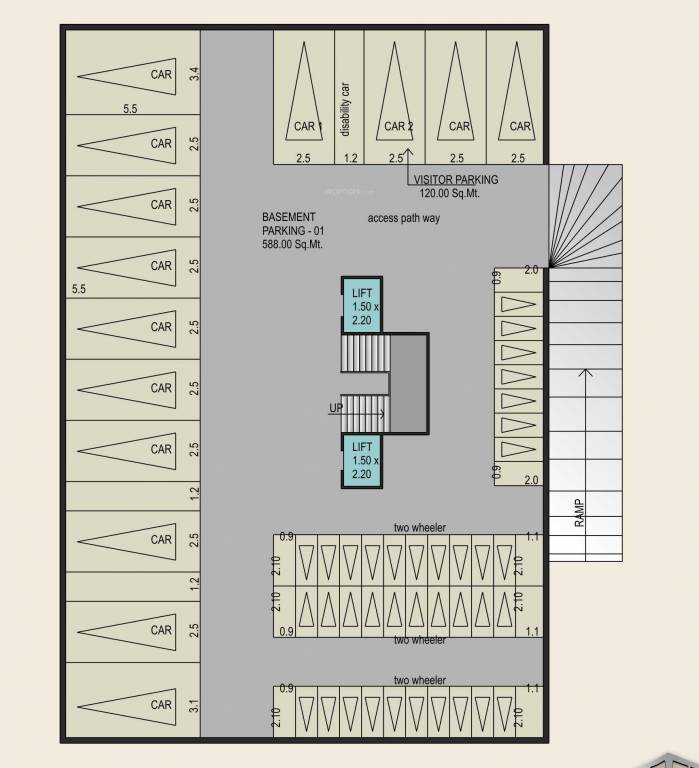  j k nanda J K Nanda Cluster Plan for Besment