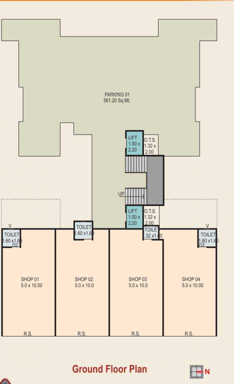  j k nanda J K Nanda Cluster Plan for ground Floor