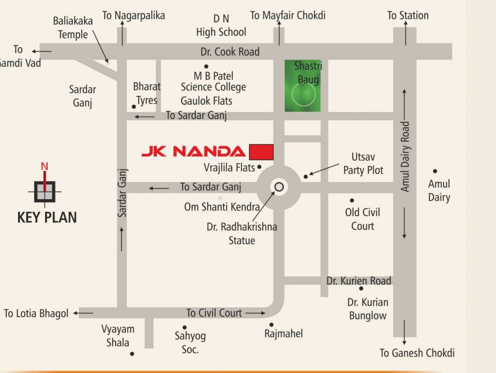  j k nanda Location Plan