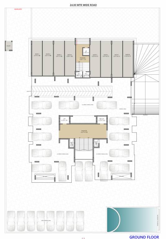  two A Cluster Plan for ground Floor