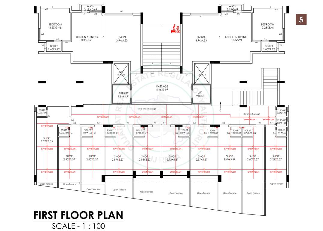  sonamahor crest Sonamahor Crest Cluster Plan for 1st Floor