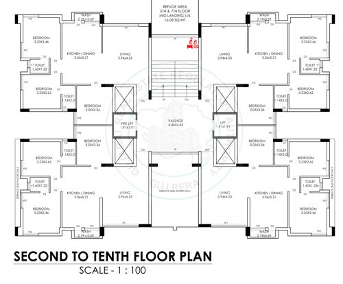 Sonamahor Crest Cluster Plan from 2nd to 10th Floor sonamahor-crest Sonamahor Crest Cluster Plan from 2nd to 10th Floor