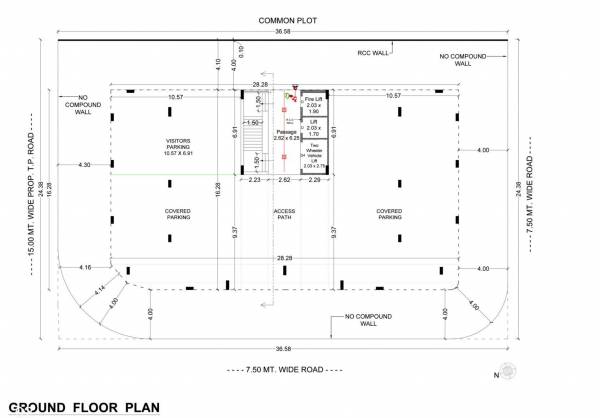  golden-10 A Cluster Plan for ground Floor