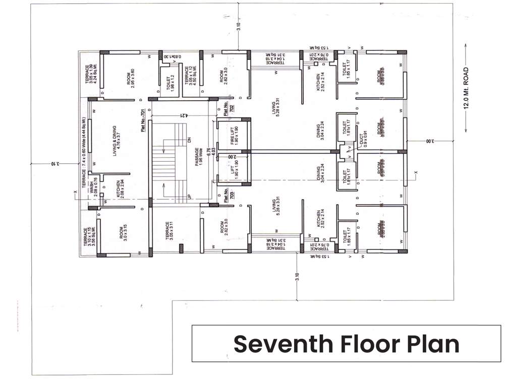  garden grace Garden Grace Tower A Cluster Plan