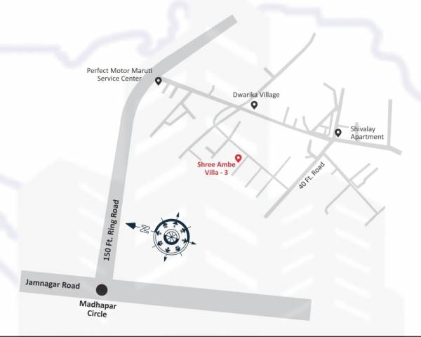  shree-ambe-villa-3 Location Plan