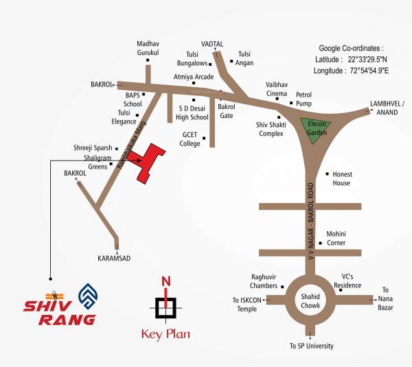  shiv-rang Location Plan