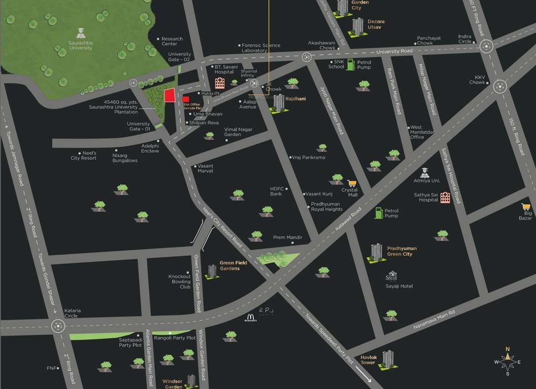  bellezza gardens Location Plan